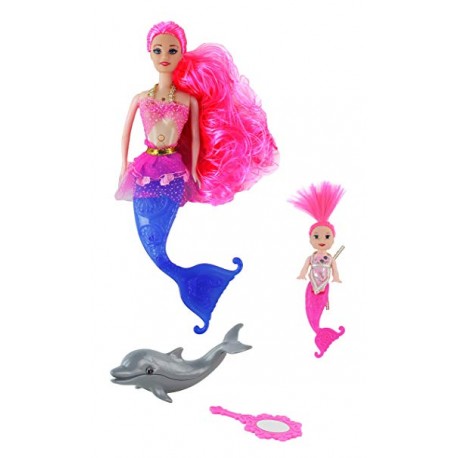 dolphin doll set